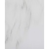 Beliani Gėlių vazonas MIRO 35 cm baltas marmuras