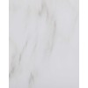 Beliani Gėlių vazonas MIRO 35 cm baltas marmuras