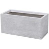 Beliani Pot 50 x 23 x 24 cm baltas MYRA