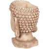 Beliani Doniczka BUTOMUS 30 cm Smėlio spalvos