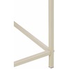 Beliani Doniczka na nóżkach TAPIEN Metal 70 cm Kremas