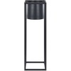 Shumee Doniczka na stojaku metalo sp. 15 x 15 x 50 cm juoda IDRA