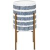 Beliani Gėlių stovas NEMOROSA Metalinis 31 cm baltas