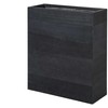 Beliani Vazonas 80 x 30 x 92 cm juodas THIMENA Lumarko!