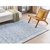 Beliani Kilimas KAWAS mėlynas 160 x 230 cm