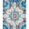 Beliani Lumarko kilimas 60 x 200 cm mėlyna oranžinė RITAPURAM!
