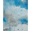 Beliani Kilimas BOZAT mėlynas 80 x 150 cm