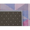 Beliani kilimas 80 x 150 cm melsvai pilka KARTEEE