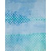 Beliani kilimas 80 x 150 cm mėlynai žalia SUUZ