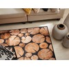 Beliani Kilimas KARDERE rudas 80 x 150 cm