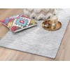 Beliani kilimas 80 x 150 cm žalsvai rusvos spalvos EDRMIT