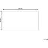 Beliani Kilimas KARGI pilkas 80 x 150 cm