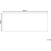 Beliani Lumarko kilimas 80 x 200 cm baltai pilka SAIKHEDA!