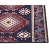 Beliani Dywan KANGAL Tamsiai mėlyna 80 x 300 cm