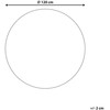 Beliani Vaikiškas kilimas ELDIVAN rožinis ø 120 cm