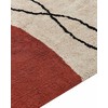 Beliani Kilimas BOLAT smėlio spalvos 140 x 200 cm medvilninis