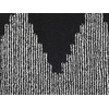 Beliani Kilimas BATHINDA, juodas/baltas, 140 x 200 cm, medvilnė