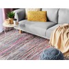 Beliani Kilimas MERSIN spalvotas 140 x 200 cm medvilninis