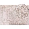 Beliani Dywan bawełniany 160 x 230 cm rožinė MATARIM