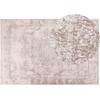 Beliani Kilimas MATARIM rožinis 200 x 300 cm medvilninis