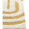 Beliani Kilimas PERAI Geltonas 300 x 400 cm Medvilnė