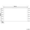 Beliani Lumarko medvilnės kilimas 80 x 150 cm juodas AGADIR!