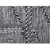 Beliani Karpetas 80 x 150 cm juoda ir balta TERMAL