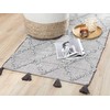 Beliani Kilimas TUZLA rudas 80 x 150 cm medvilninis