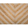 Shumee Medvilnės kilimas 80 x 150 cm smėlio spalvos PIRLI