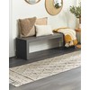 Beliani Kilimas TOZLU smėlio spalvos 80 x 230 cm medvilninis