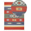 Beliani Kilimas KAMARIS spalvotas 140 x 200 cm medvilninis Kilim