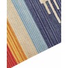 Beliani medvilninis kilim kilimas 140 x 200 cm daugiaspalvis KAMARIS