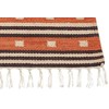 Beliani Dywan GAVAR Oranžinė 140 x 200 cm Medvilnė Kilim