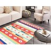 Beliani Medvilninis kilim kilimas 140 x 200 cm margaspalvis MARGARA Lumarko!