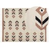 Beliani Kilimas NIAVAN smėlio spalvos 160 x 230 cm medvilninis Kilim
