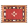 Beliani medvilninis kilim kilimas 160 x 230 cm daugiaspalvis PARAKAR