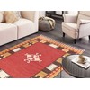 Beliani medvilninis kilim kilimas 160 x 230 cm daugiaspalvis PARAKAR