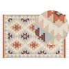 Beliani kilimas DILIJAN Spalvingas 160 x 230 cm Medvilnė Kilim