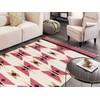 Beliani medvilninis kilim kilimas 160 x 230 cm daugiaspalvis GARNI
