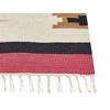 Beliani medvilninis kilim kilimas 160 x 230 cm daugiaspalvis GARNI