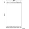 Beliani Kiliminis kilimas GARNI spalvotas 160 x 230 cm medvilninis