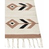 Beliani Kilimas NIAVAN smėlio spalvos 160 x 230 cm medvilninis Kilim
