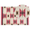 Beliani medvilninis kilim kilimas 200 x 300 cm daugiaspalvis GARNI