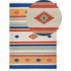 Beliani Kilimas TARONIK spalvotas 200 x 300 cm medvilninis Kilim