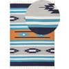Beliani Kilimas NORATUS spalvingas 200 x 300 cm medvilninis kilim