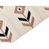 Beliani Dywan NIAVAN Kremas 200 x 300 cm Medvilnė Kilim