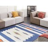 Beliani Kiliminis kilimas VARSER spalvotas 200 x 300 cm medvilninis