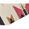 Beliani medvilninis kilim kilimas 200 x 300 cm daugiaspalvis GARNI