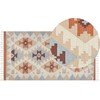 Beliani Medvilninis kilim kilimas 80 x 150 cm daugiaspalvis DILIJAN