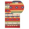 Beliani Kilimas ALAPARS Spalvotas 80 x 150 cm Medvilninis Kilim